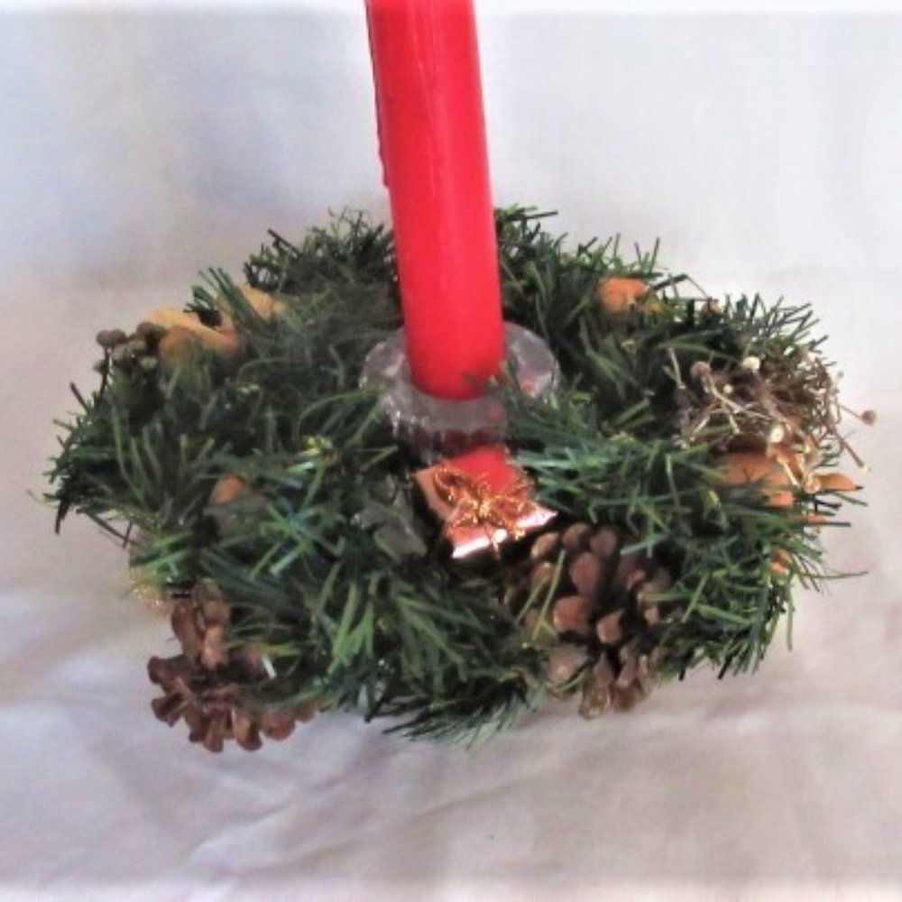New candle holder wreath ring #7